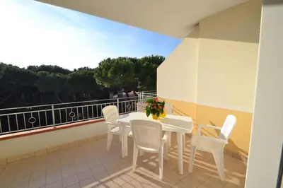 Balcone o terrazza di Two-Bedroom Apartment Rosolina Mare near Sea 5