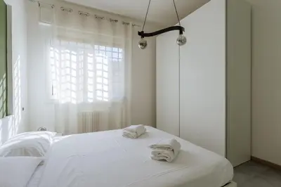 Letto o letti in una camera di Yourbanflat Mazzini