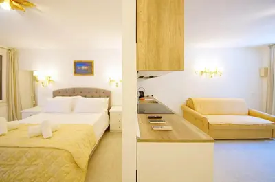 Letto o letti in una camera di DolceVita Apartments N 521