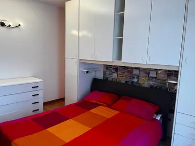 Letto o letti in una camera di Casa di Martina