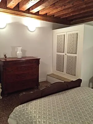 Letto o letti in una camera di Venice Romantic Home