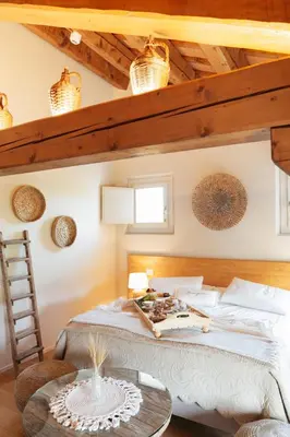 Letto o letti in una camera di Villa Giulia Relais & Spa