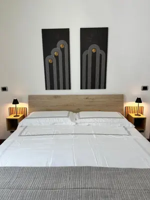 Letto o letti in una camera di All'ombra della magnolia