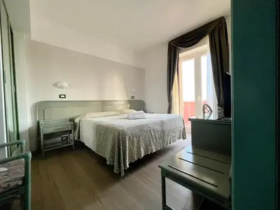 Letto o letti in una camera di Hotel Terme Luna