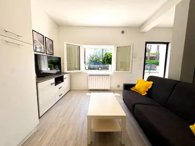 Cucina o angolo cottura di Casa indipendente, 500 m dal mare, Wifi, free park