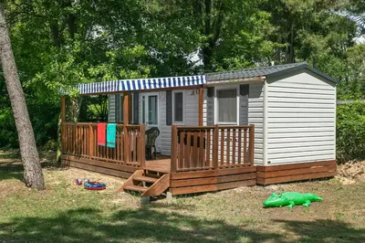 Giardino di Albatross Mobile Homes on Camping Ca'Savio