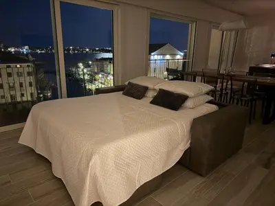 Letto o letti in una camera di Chioggia Nice View
