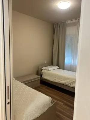 Letto o letti in una camera di Casa di Isabelle