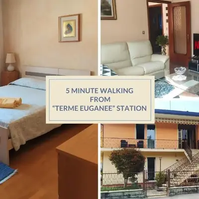Casa Luna appartamento alle Terme con 3 Camere da Letto vicino alla Stazione