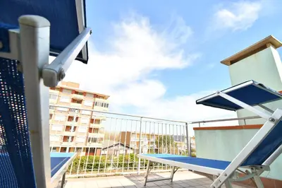 Balcone o terrazza di Appartamenti Arcobaleno