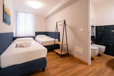 Letto o letti in una camera di San Beneto