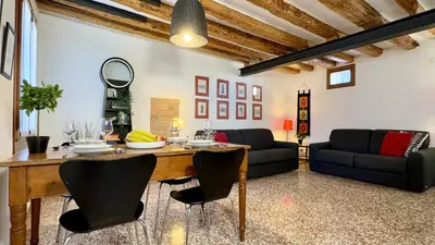 Area soggiorno di City Apartments Cannaregio