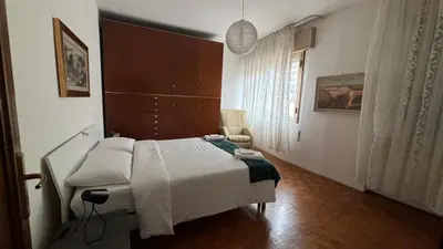 Letto o letti in una camera di Garibaldi Terrace - Venice Penthouse apartment
