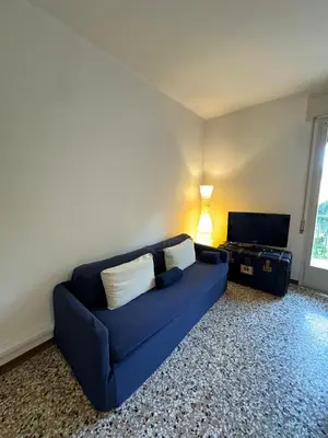 Area soggiorno di Comodo appartamento al centro del Lido di Venezia