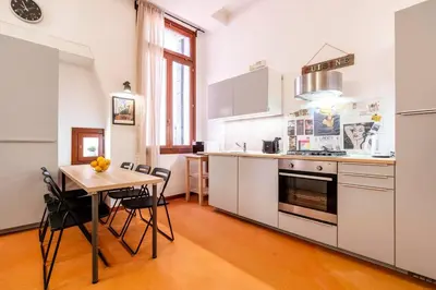 Cucina o angolo cottura di Design Loft in Venice - San Polo