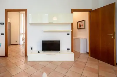 TV o dispositivi per l'intrattenimento presso Cozy Two-Room Flat in Vicenza