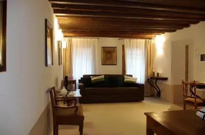 Area soggiorno di Appartamento Corte Bragadin