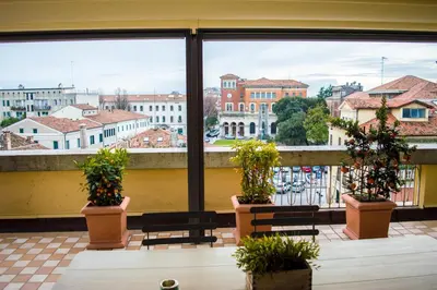 Balcone o terrazza di Holiday Treviso Attico Vittoria