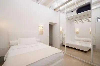 Letto o letti in una camera di Lemon House