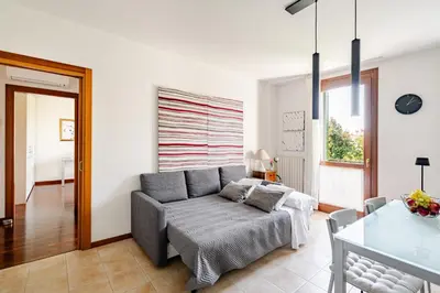 Area soggiorno di Residence Il Mulino - 25 minutes from Venice