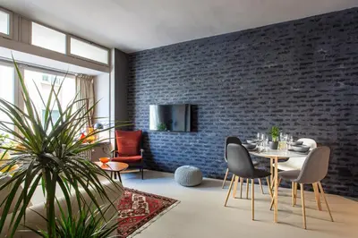 Area soggiorno di Grey Loft Treviso