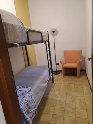 Letto o letti in una camera di La casa sotto ai portici