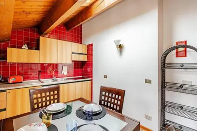 Cucina o angolo cottura di Loft Novalis vicino Venezia