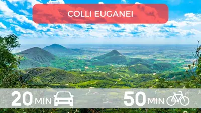Paesaggio naturale nelle vicinanze dell'appartamento