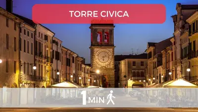 Certificato, attestato, insegna o altro documento esposto da Este-Padova Suite storica Torre civica