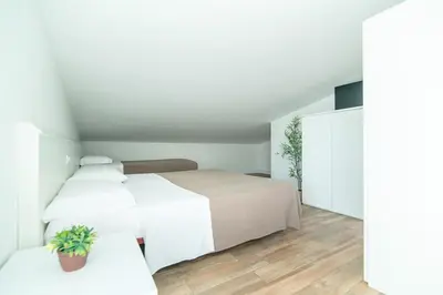 Letto o letti in una camera di Residence Comfort