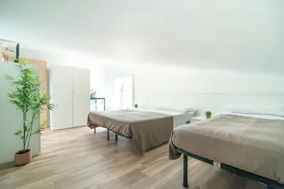 Letto o letti in una camera di Residence Comfort