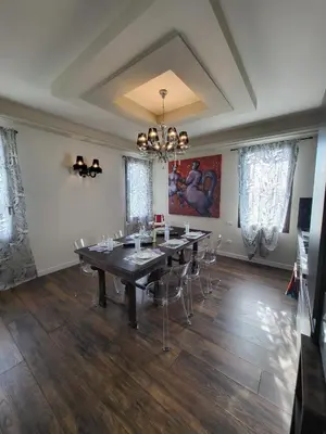 Area soggiorno di Villa Gallo Luxury Colli Euganei