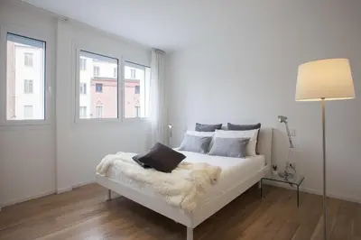 Letto o letti in una camera di Erïk Langer S. Sofia C. Battisti