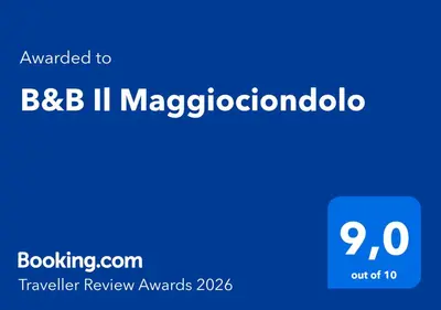 Certificato, attestato, insegna o altro documento esposto da B&B Il Maggiociondolo