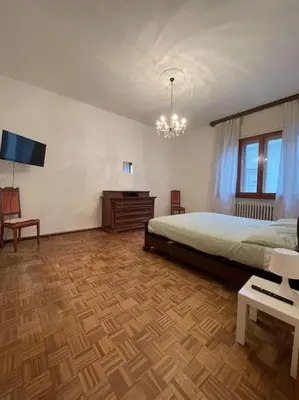 Letto o letti in una camera di Appartamento in centro storico