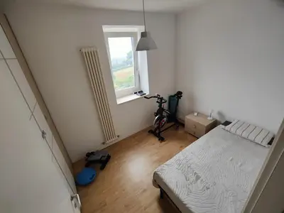 Letto o letti in una camera di Nuovo Progetto A&E