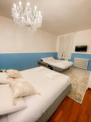 Letto o letti in una camera di San Polo Luxury Suites in Venice