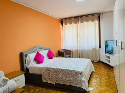 Letto o letti in una camera di First Dream Mestre