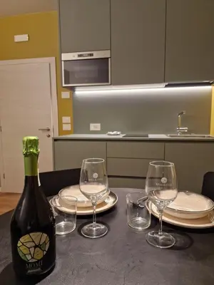Cucina o angolo cottura di Agriturismo Borgo Riva Granda