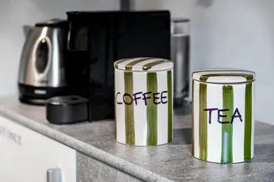 Set per la preparazione di tè e caffè presso Appartamento a Piazza San Marco