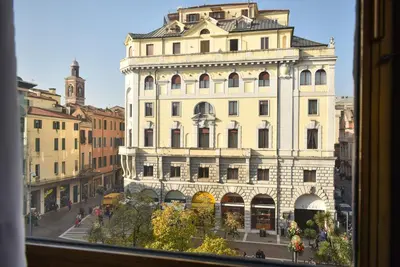 Planimetria di Welc-ōM Piazza Garibaldi