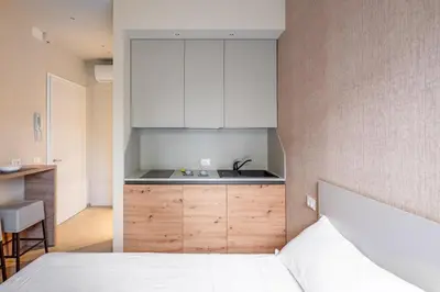 Cucina o angolo cottura di GuestHost - Padova Cozy Studio near the Hospital!