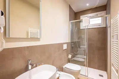 Bagno di GuestHost - Padova Cozy Studio near the Hospital!