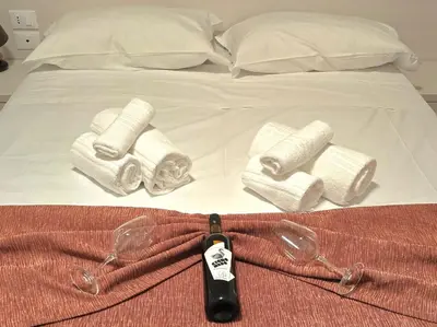 Letto o letti in una camera di Locanda al Sole - Vo'
