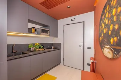 Cucina o angolo cottura di Orange Loft Treviso