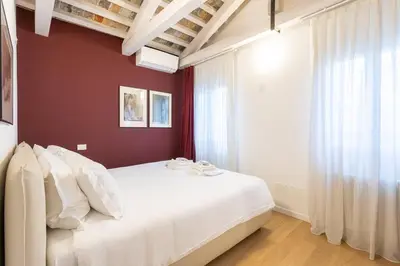 Letto o letti in una camera di Ca' Remer Grand Canal