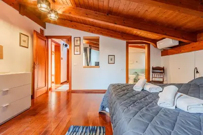 Area soggiorno di 7º Cielo Comfort Apartment Venice - Mestre