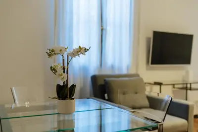 TV o dispositivi per l'intrattenimento presso Yourbanflat Il Chiostro Nascosto