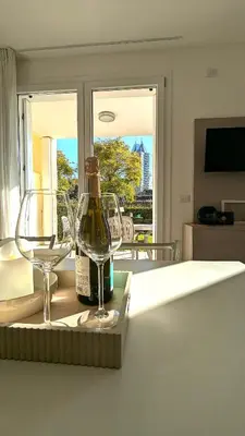 TV o dispositivi per l'intrattenimento presso Mazzini Green Suites Jesolo