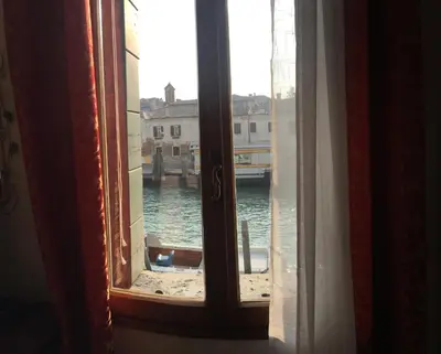 Vista sul fiume nelle vicinanze dell'affittacamere